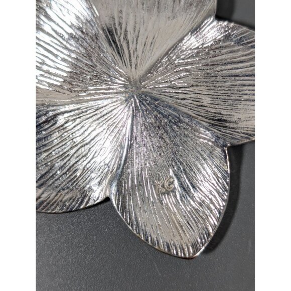 KC Kenneth Cole Pink Enamel Flower Crystal Pendant Necklace Silver Tone 19" - Picture 8 of 9